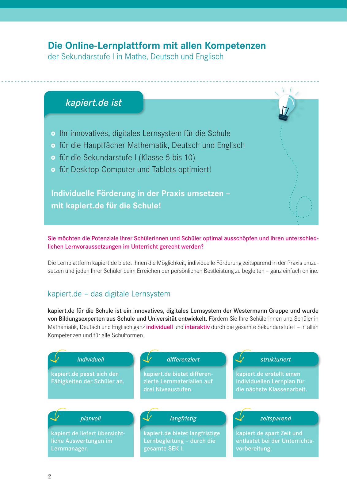 Vorschau kapiert.de Lehrer-Prospekt 3.2019 Seite 2