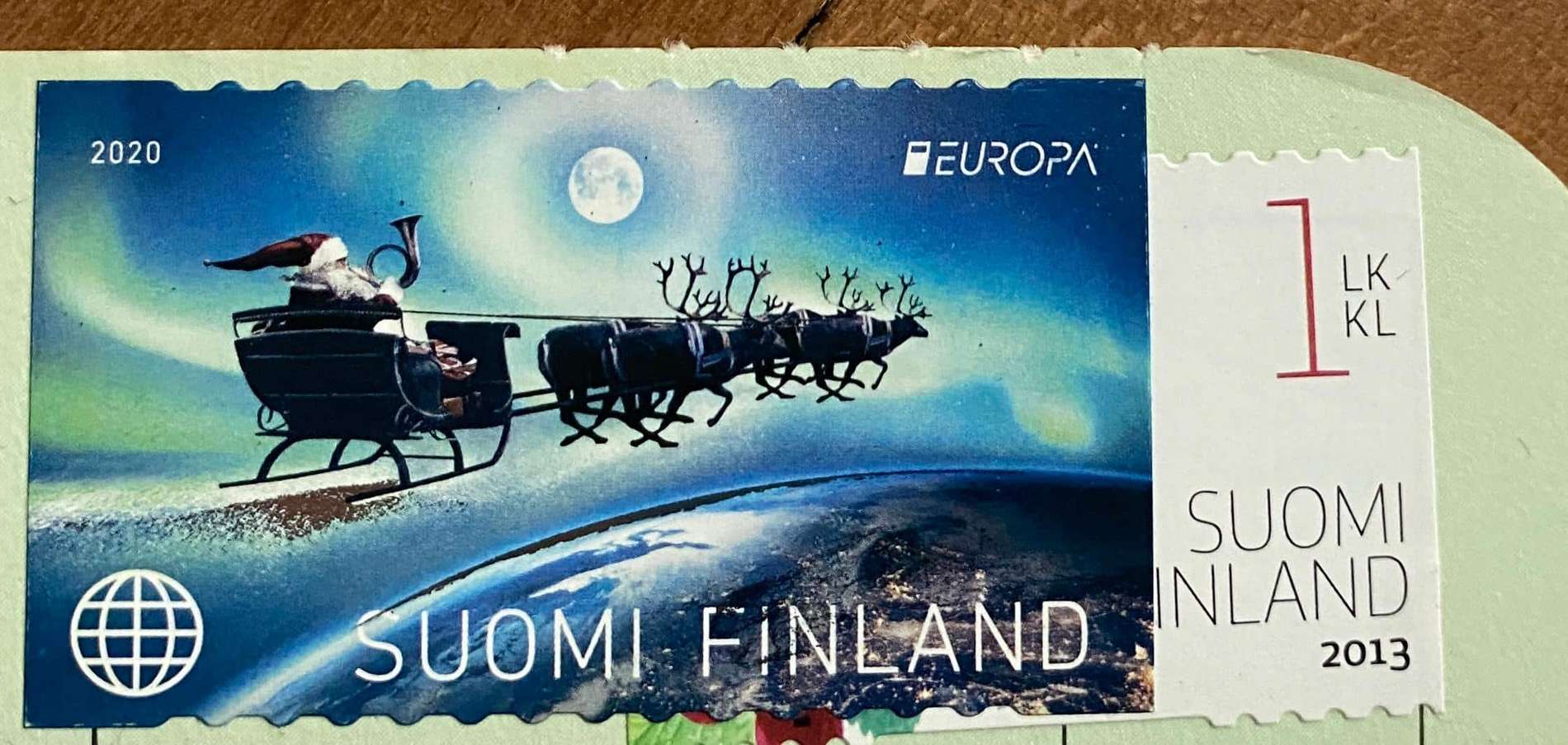 Weihnachts Briefmarke
