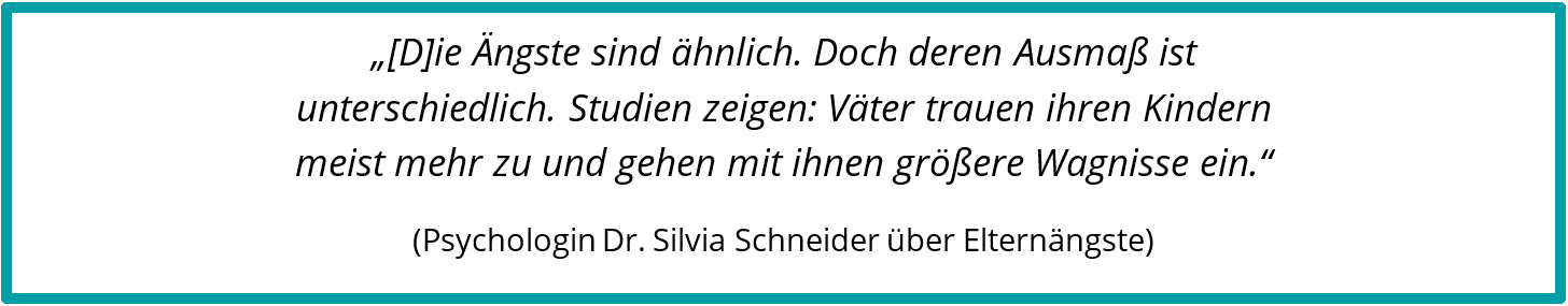 Psychologin Dr. Silvia Schneider über Elternängste