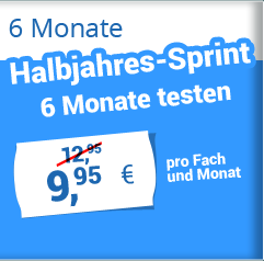 6 Monate Halbjahres-Sprint 9,95 €