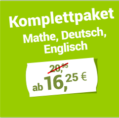 Komplettpaket Mathe, Deutsch, Englisch ab 15,95 €