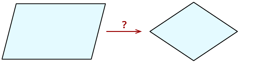 Eigenschaften Parallelogramm und Raute